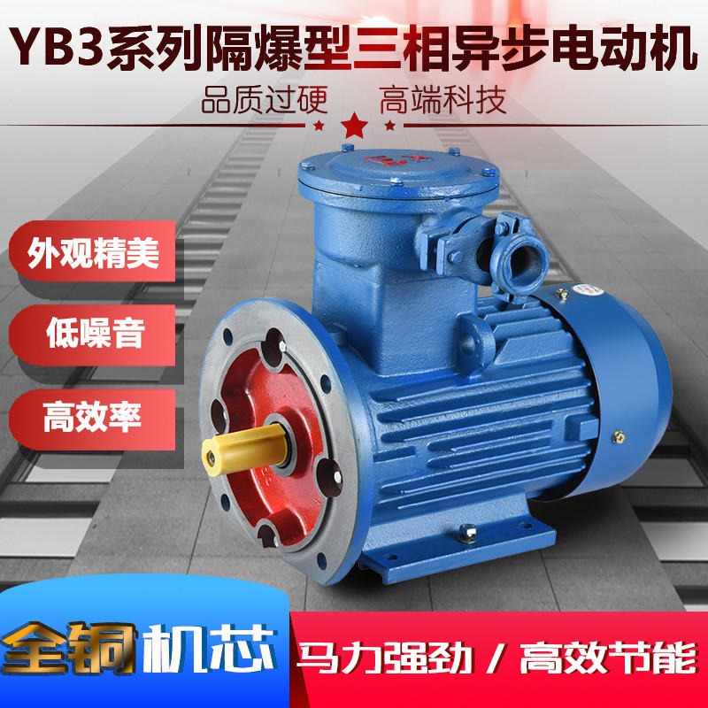 YB2/3 防爆电动机 隔爆三相电动机 交流马达 煤矿专用马达 0.75/1.5/2.2/3/4/5.5KW图片