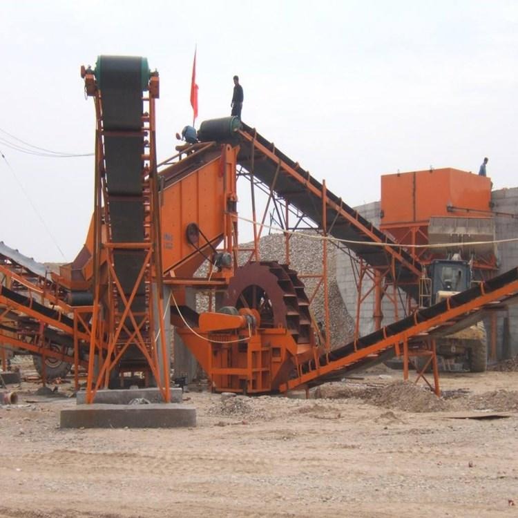 矿山砂石生产线 河卵石制砂机 冠凌 砂石料生产线设备