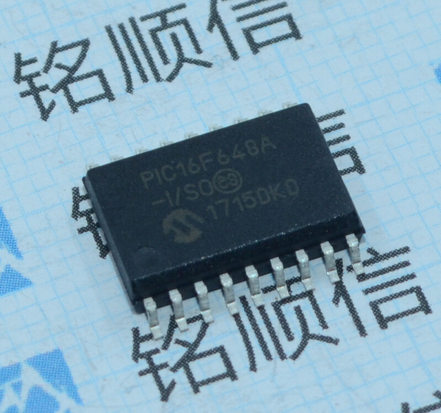 PIC16F648A-I/SO  PIC16F648A 原装现货 SOP-18 微控制器芯片
