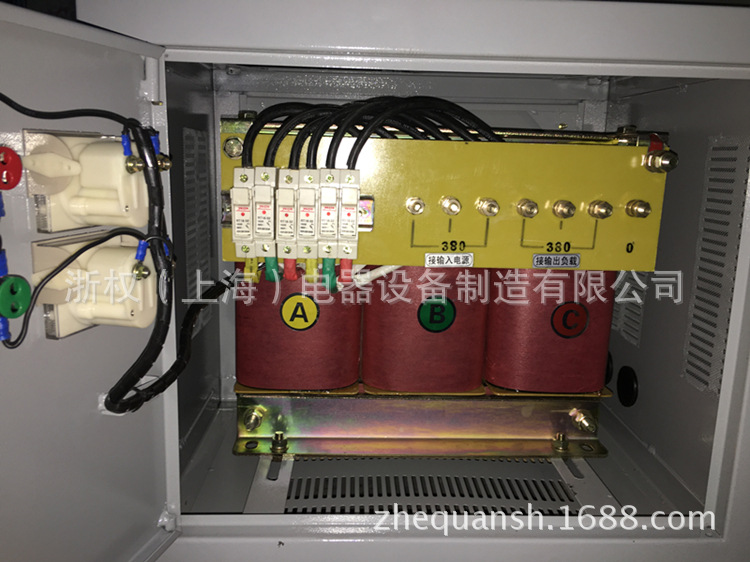 上海浙权生产30千瓦变压器 380V转3相220V干式变压器示例图2