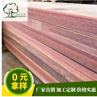上海厂家古建寺庙红铁木地板加工 红铁木圆柱木 方木条定制图片