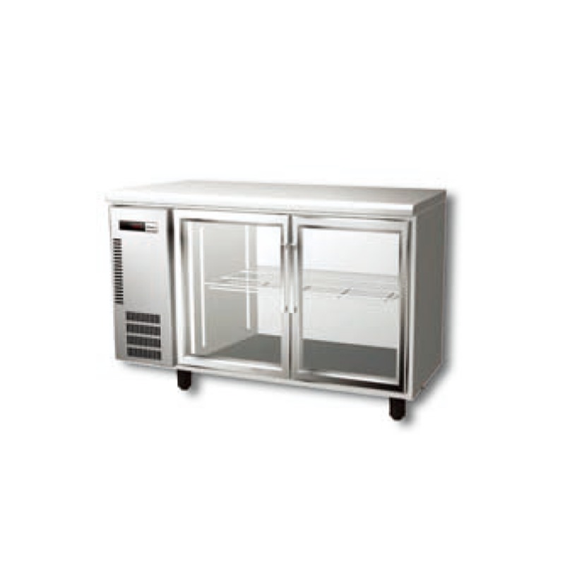 冷藏展示柜 BR-1261CP卧式风冷冷柜 上海厨房设备厂供应 平台冰箱图片
