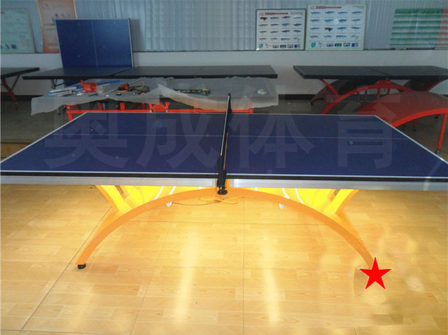 乒乓球桌 ，金彩虹乒乓球桌， 奥成体育生产，金彩虹乒乓球桌