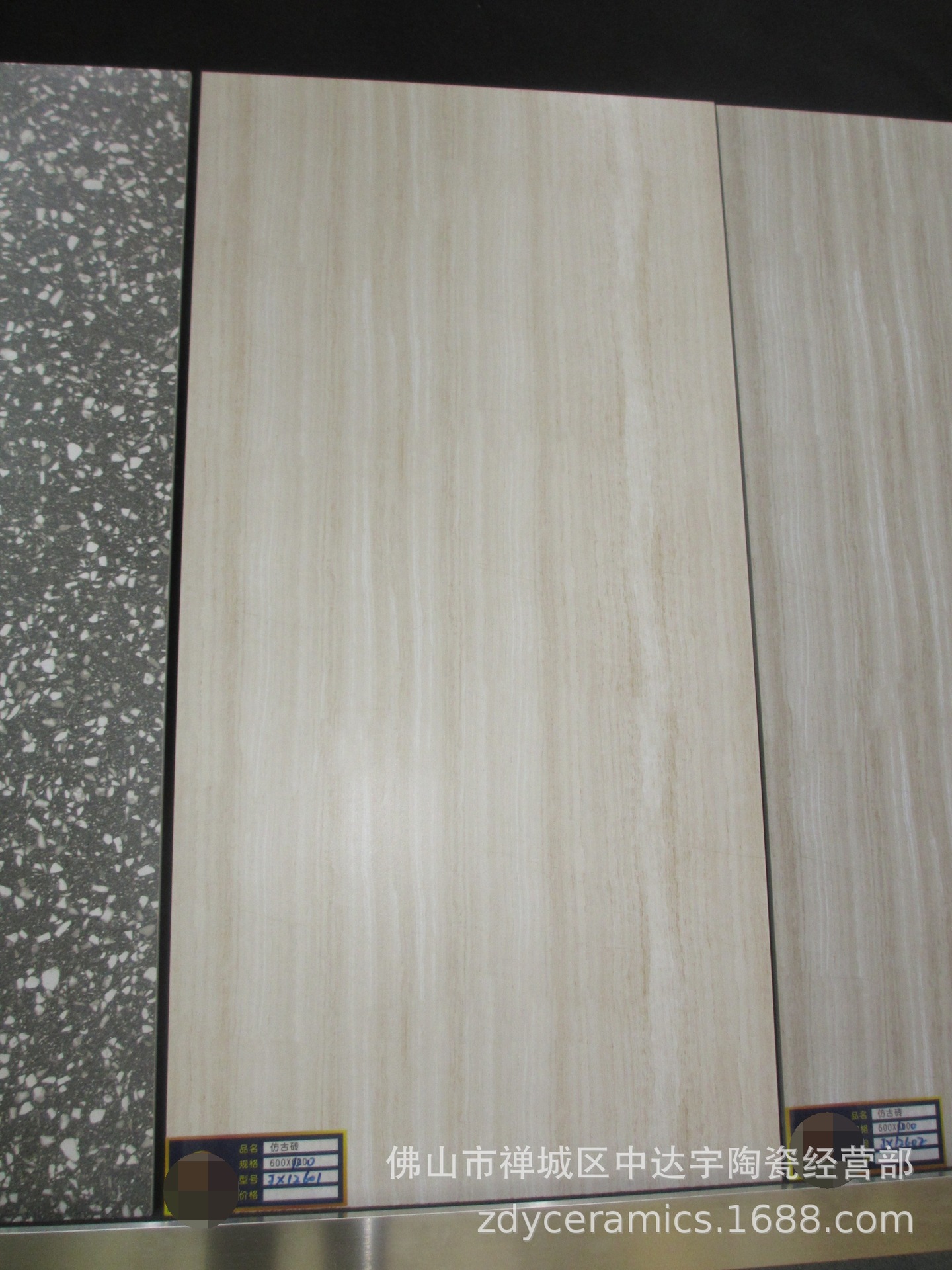 多面JP12602哑光面600X1200 现代仿古瓷砖防潮客厅厨房浴室地面砖示例图3