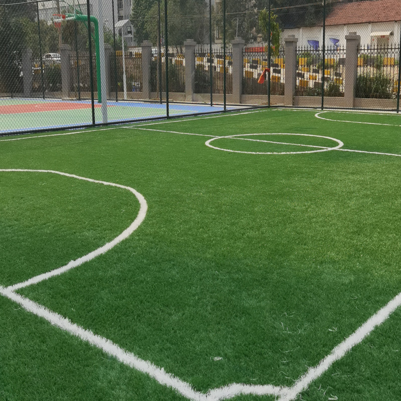 epdm现浇地垫 人造草坪 室外塑胶篮球场 承接各大市政工程