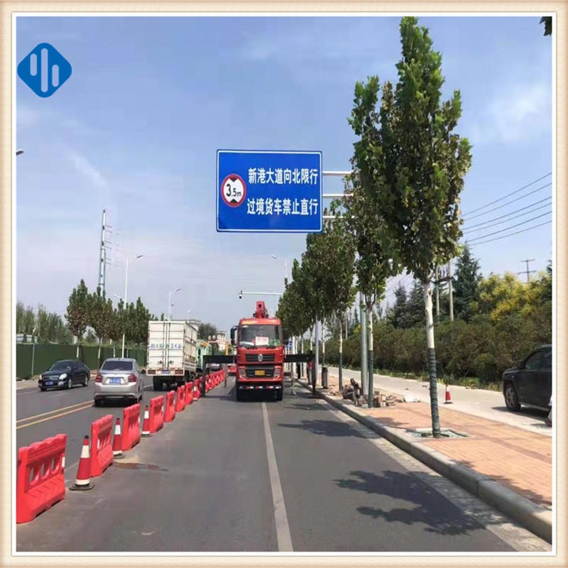 河南郑州龙门架杆件 公路交通杆件  跨度12 16 20米交通龙门架杆件