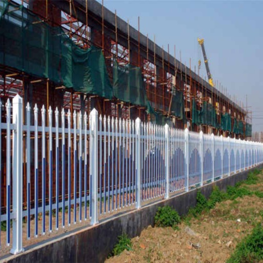 安国PVC护栏，PVC塑钢草坪护栏，竹篱笆护栏，竹篱笆围栏栅栏厂家直销正万护栏图片