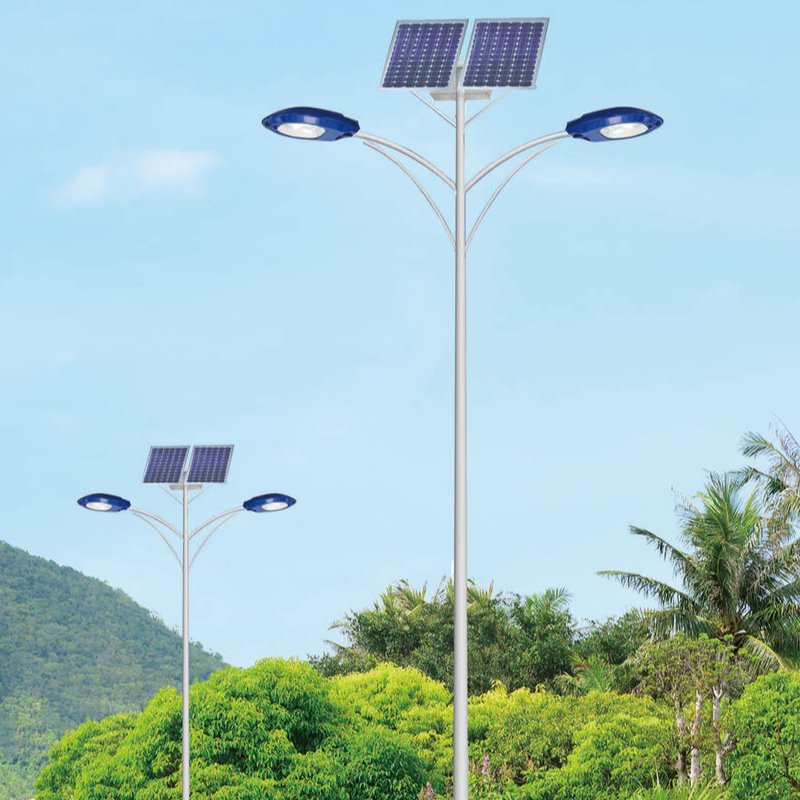 中山道路照明厂家价格 百福专业造型路灯定制 LED太阳能路灯批发