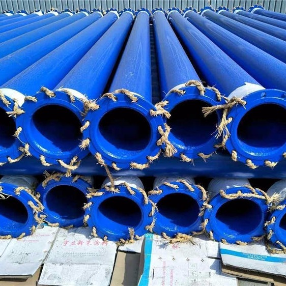 内外涂塑复合钢管 现货供应大口径涂塑复合螺旋钢管