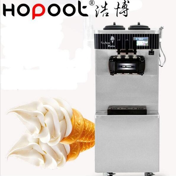 冰之乐冰淇淋机  北京冰之乐三色冰淇淋机 冰之乐7225冰淇淋机工厂批发销售图片