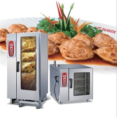 佳斯特JUSTA 商用厨房多功能全自动六层电子版 蒸烤箱 不带锅炉