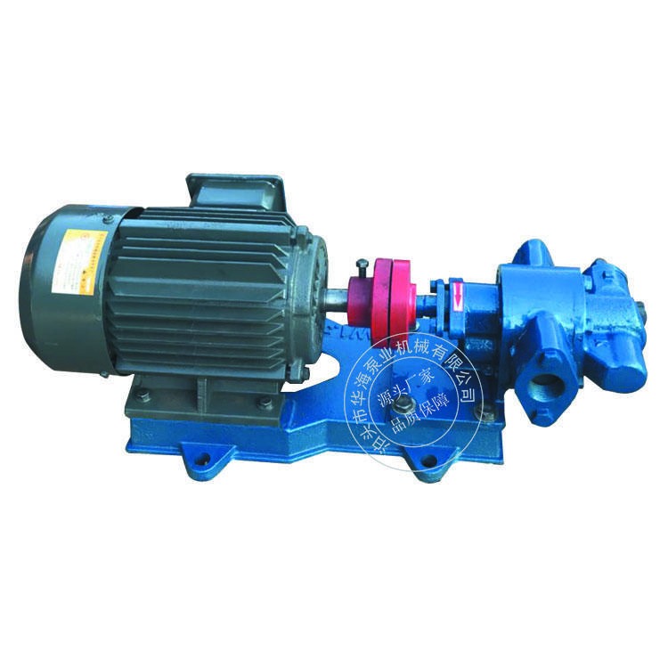 泊头华海泵业生产齿轮泵 KCB 2CY系列铸铁齿轮泵 高压卧式电动齿轮油泵 燃油增压泵图片