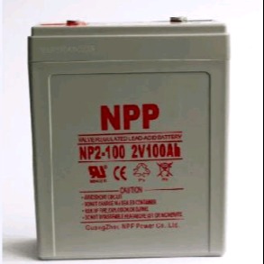 厂家直销耐普蓄电池NP2-100AH 耐普蓄电池2V100AH 铅酸免维护蓄电池总代报价