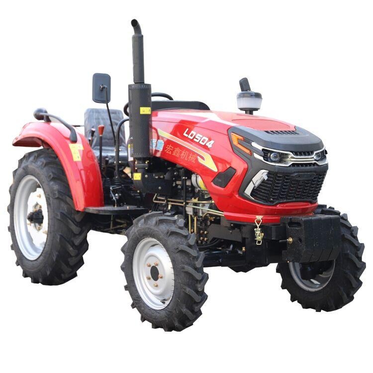 柴油农用四轮拖拉机   土壤耕整旋耕机  单缸四轮拖拉机