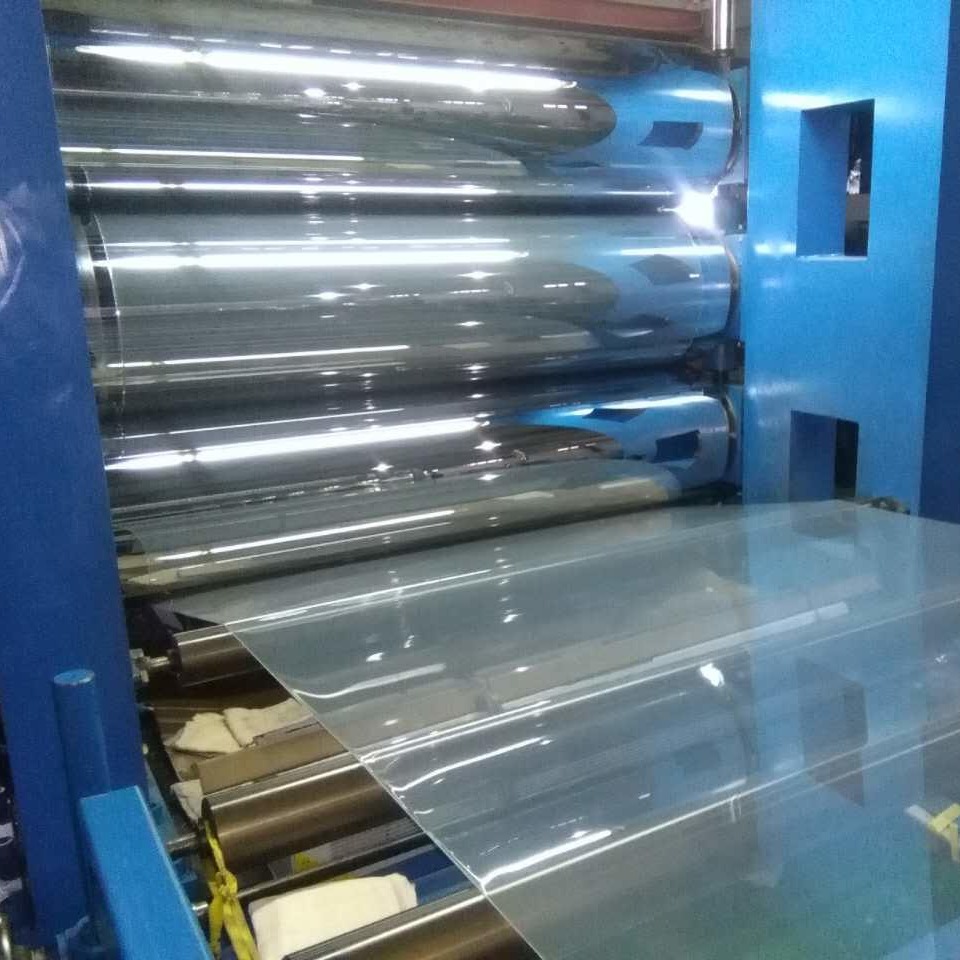 帝达 DIDA-PX1500 PVC锥双螺杆透明片材挤出机器设备，PVC吸塑片材挤出机图片