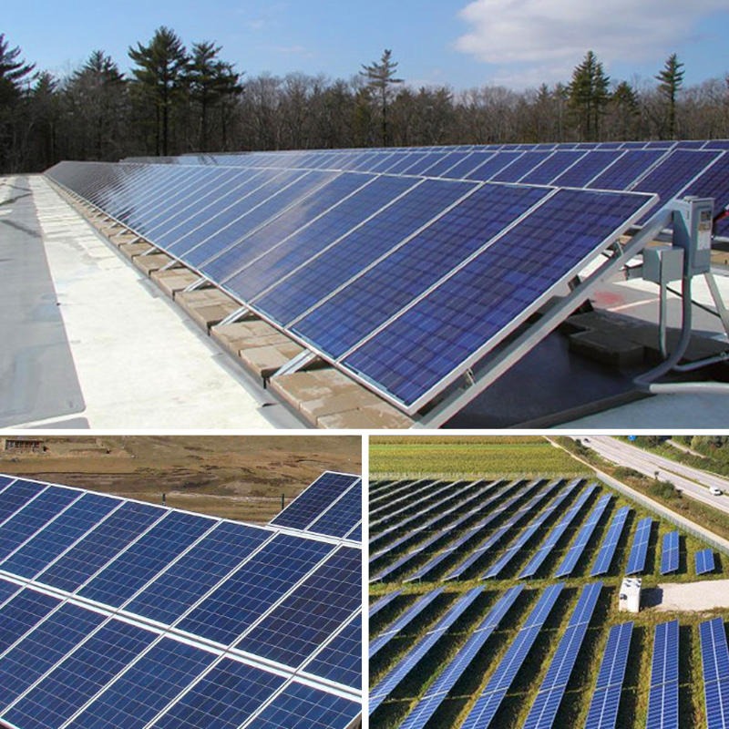 太阳能发电系统1KW-5KW离网 家用光伏发电整套含蓄电池厂家直销