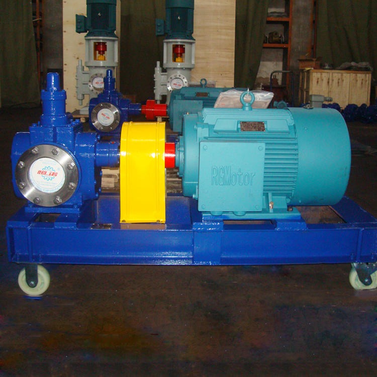 可移动圆弧齿轮泵 环氧树脂泵  YCB50齿轮泵 来福工业泵