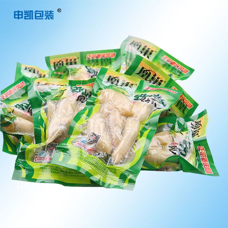 工厂定制泡椒凤爪复合袋 透明包装袋 食品级耐高温杀菌塑料袋示例图25