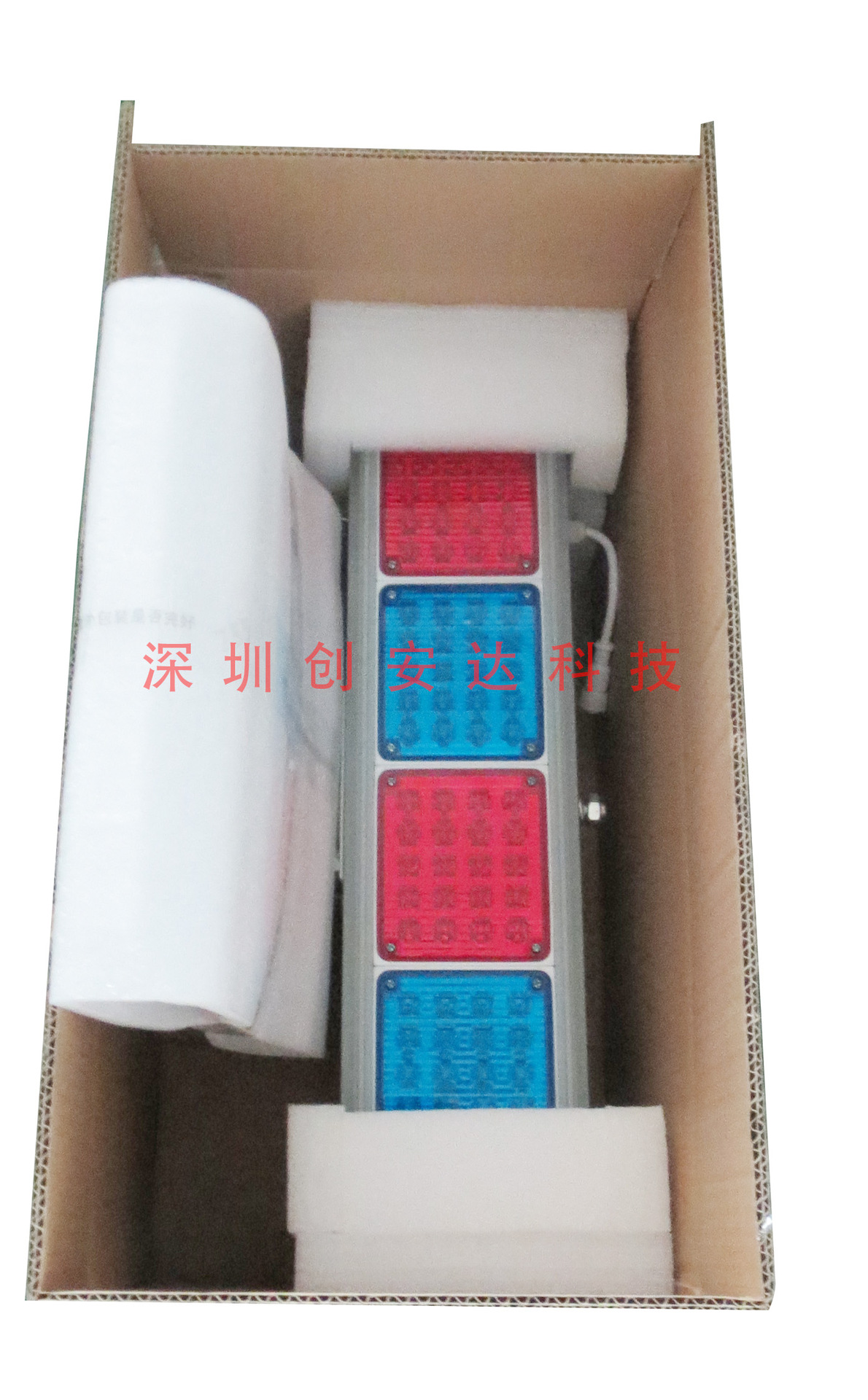 深圳创安达提供太阳能红蓝爆闪灯 频闪警示灯 价格优惠示例图12