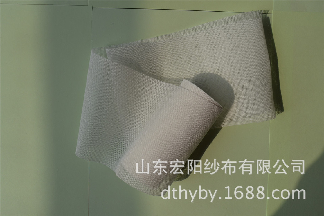 厂家专业生产纱布卷 一次性纱布绷带 医药纯棉纱布卷 创伤护理示例图8