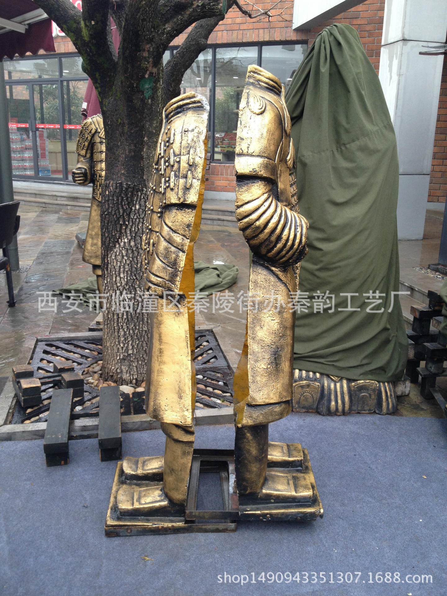 兵马俑 工艺品 照相兵马俑1.7M 武士 将军 中国传统礼品示例图3