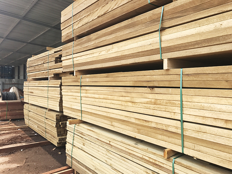 进口榄仁木定制木板材 供应户外景观木板材 防腐榄仁木地板料示例图14