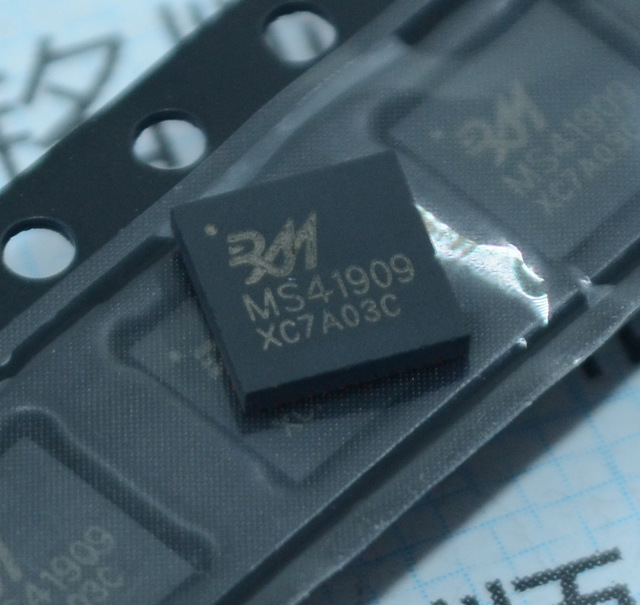 MS41909 QFN44 监控摄像机用镜头驱动芯片  二次电源产品 设备放大器 MIL-M-38150 厂家直销