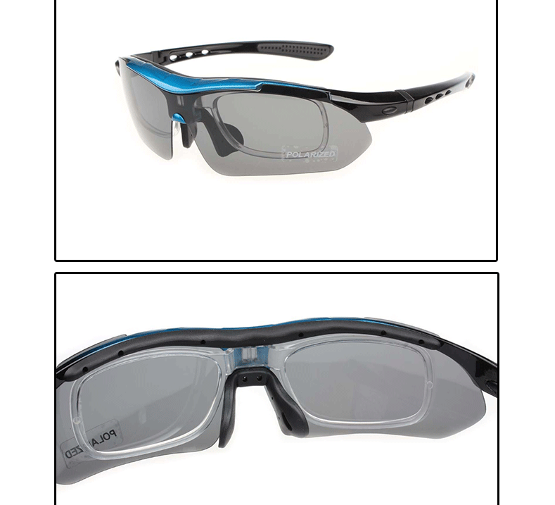 太阳偏光骑行运动眼镜 偏光骑行运动眼镜 骑行运动眼镜 运动眼镜示例图12