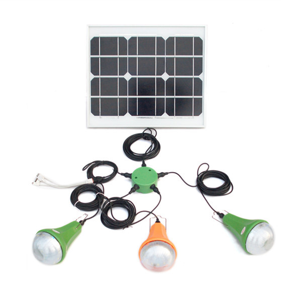贵州供应太阳能灯泡新款锂电池充电3WLED灯户外庭院家用照明灯示例图53