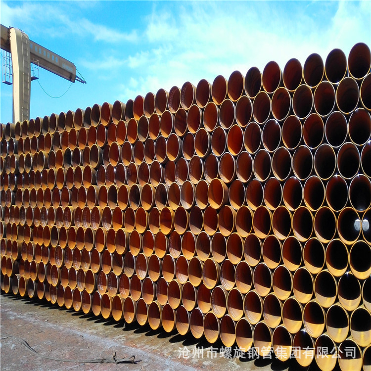 沧州市螺旋钢管集团专业生产API 5L标准X65 SAWH钢管 管线管示例图5