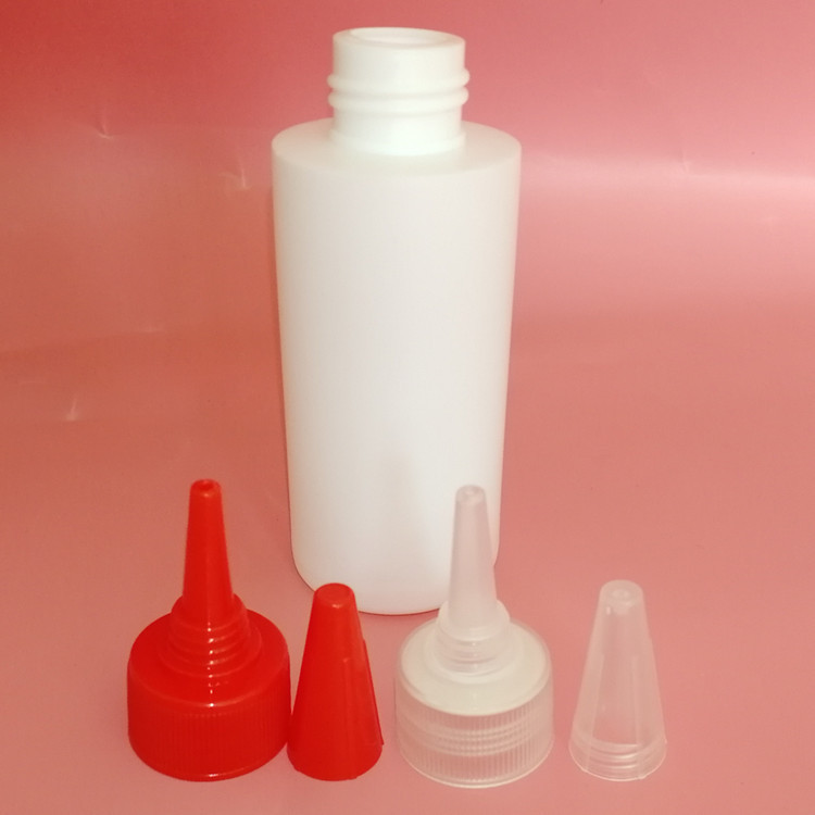 胶水瓶50ml100ml油瓶200ml塑料瓶 pe透明小口瓶尖嘴瓶500ml颜料瓶示例图4