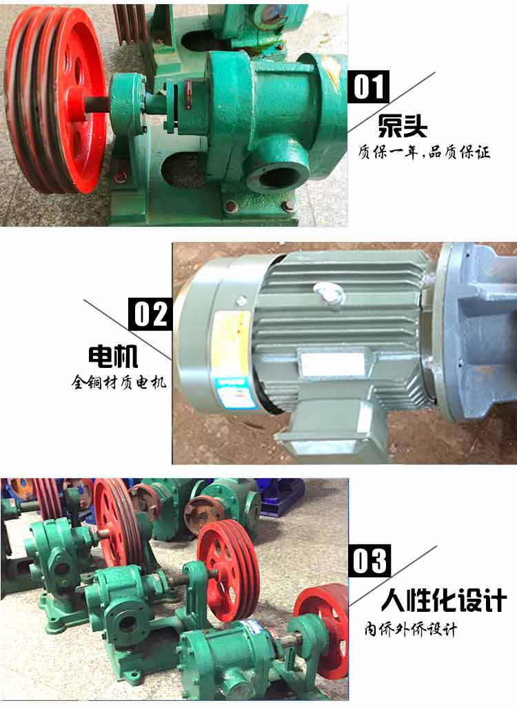 厂家供应 CB-7铸铁稠油泵 输送油漆齿轮泵 皮带轮链接涂料粘度泵示例图7