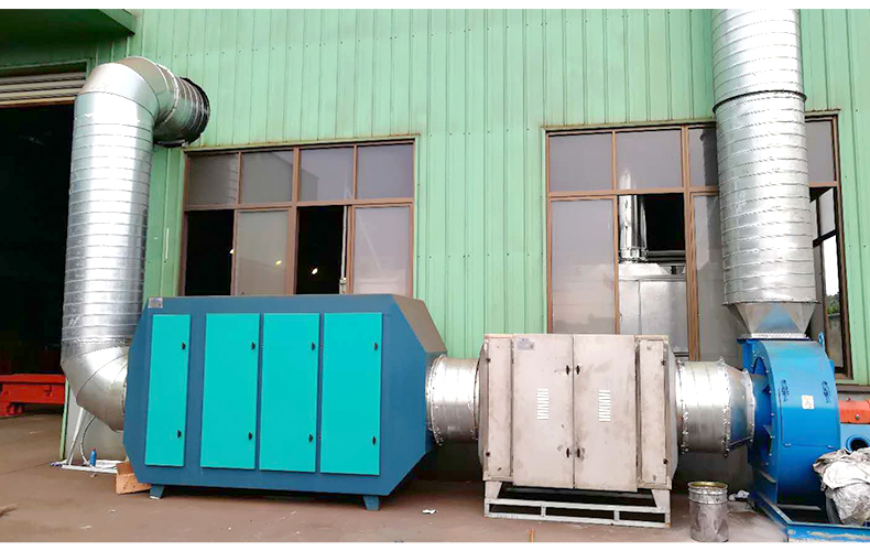 厂家批发活性炭净化器 吸附箱 喷漆废气治理 印刷废气 有机VOC处理设备示例图13