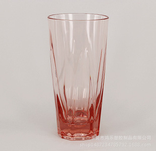 AS高透明塑料杯360ml塑料果汁杯冷饮杯亚克力杯酒吧烈酒杯示例图20