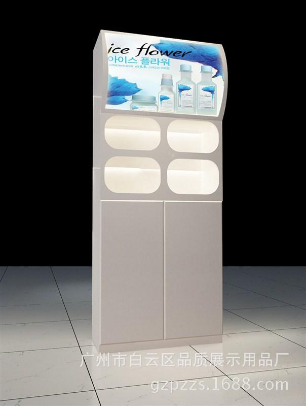 PZ- BG-107供应化妆品展示柜 背柜前柜 精品展示柜 专业展柜示例图18