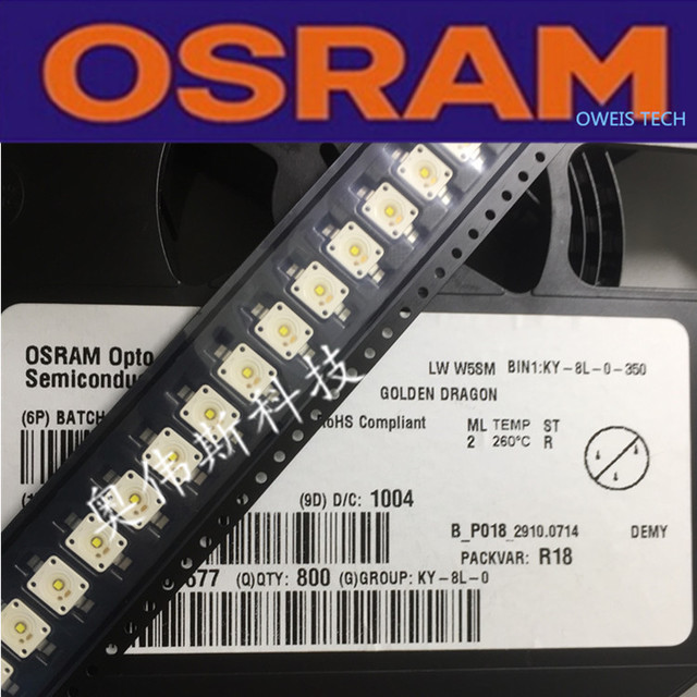 原装OSRAM欧司朗LCWW5SM-JYKY-4R9T,,暖白色 白灯 白光大功率