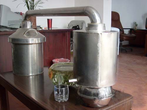厂家生产定做流动性天然气酿酒设备 移动液化气煤气烤酒锅