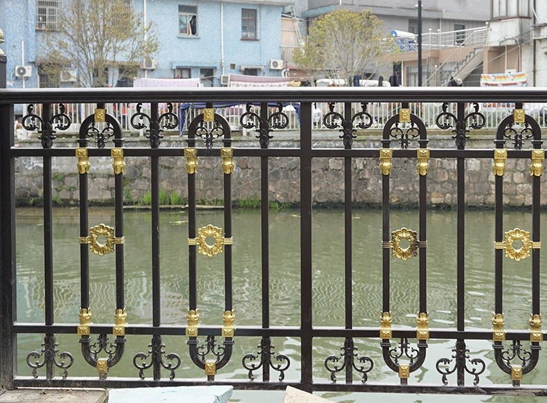 铝艺护栏庭院围墙栏杆小区铝合金安全防护栏铝艺别墅围栏可定制示例图11