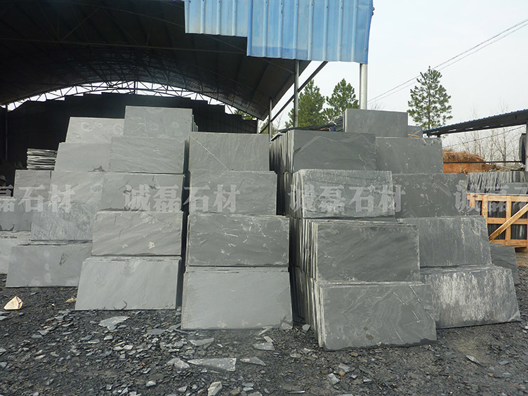 江西石材厂家定制青石板材 广场公园装铺路牙石台阶石生产制造示例图25