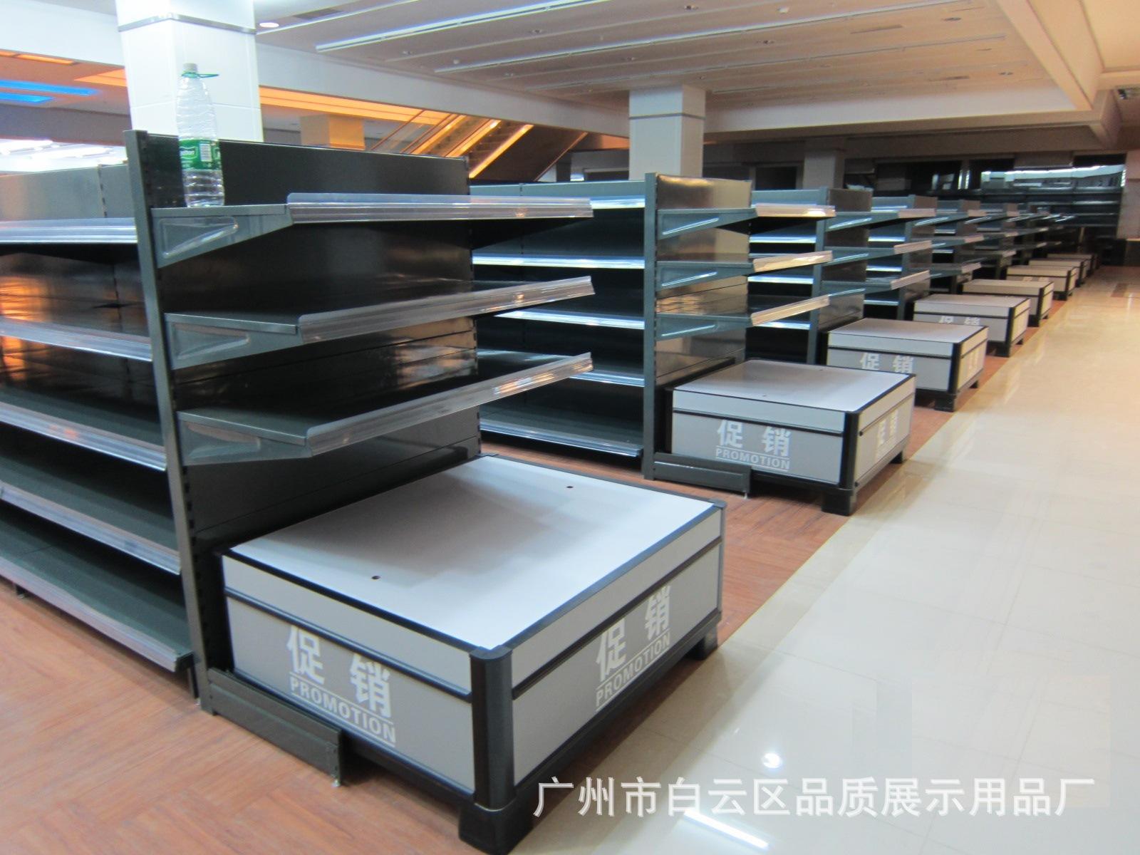 双扣背板重型超市货架 广州货架厂 单双面货架 展示置物架示例图39