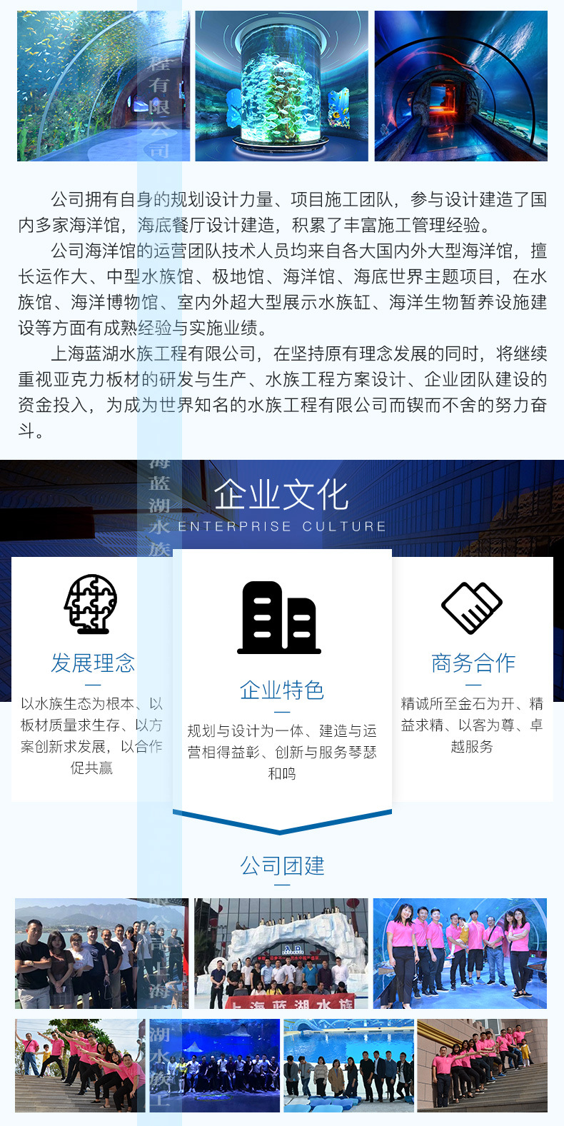 蓝湖专业亚克力鱼缸定制 承接亚克力鱼缸 上海大型亚克力鱼缸厂家示例图2