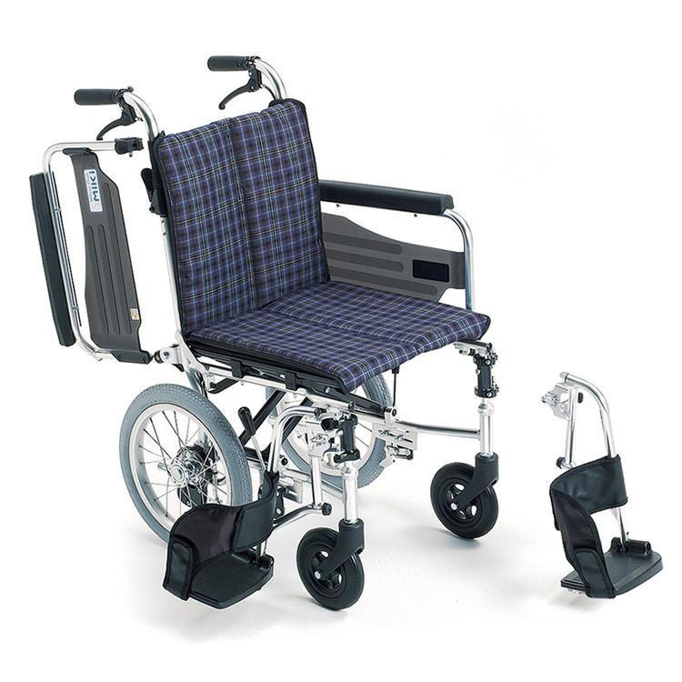 批发MiKi三贵轮椅SKT-2 轻便折叠 时尚老人残疾人代步车