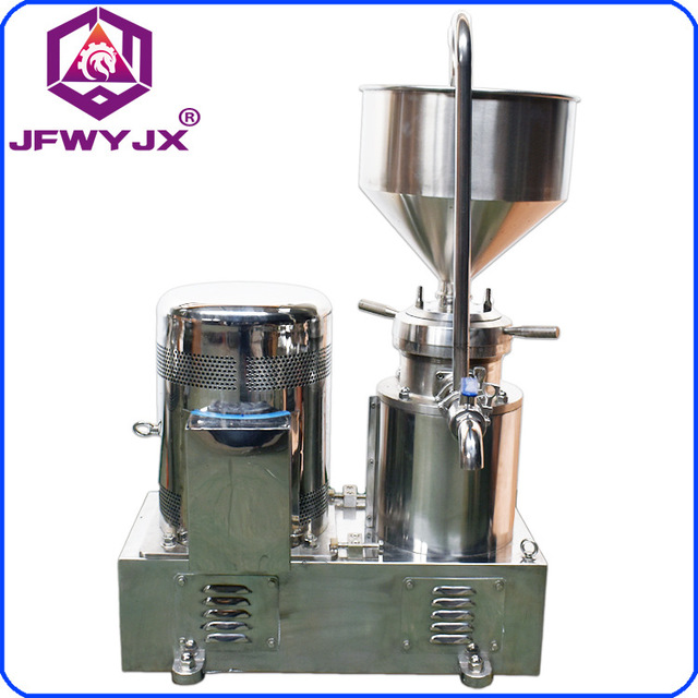 JFWYJX/骏丰伟业JM-FB100不锈钢卫生级食品胶体磨 5.5KW钛钙粉pvc壁纸胶磨机图片