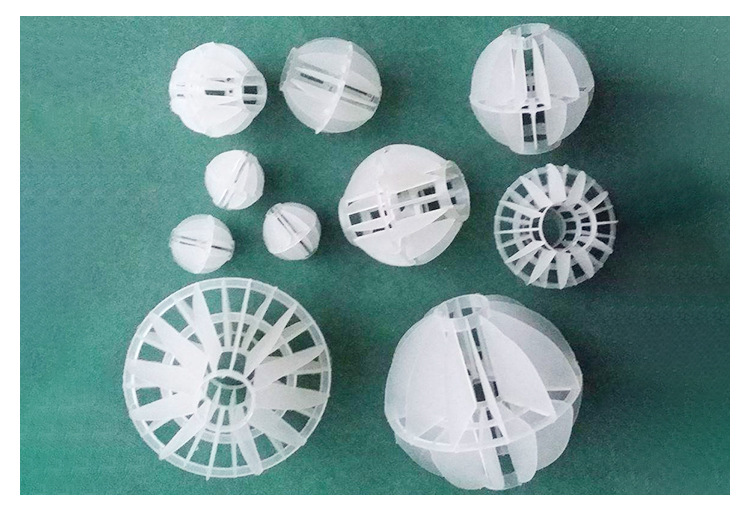 厂家供应PP多面空心球填料定制各规格聚乙烯空心球填料量大优惠示例图9