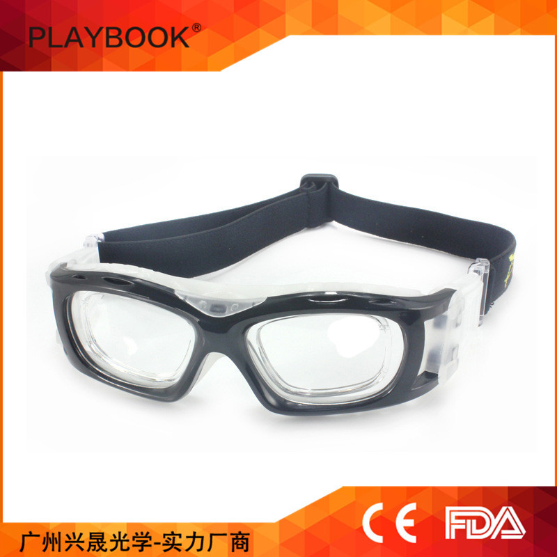 2016新款篮球镜 户外运动眼镜 可配近视防雾眼镜 防撞击护目眼镜图片