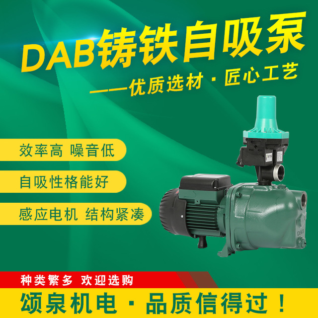 进口品牌自吸泵高扬程意大利DAB系列JET62抽水泵戴博水泵自吸泵别墅增压泵图片