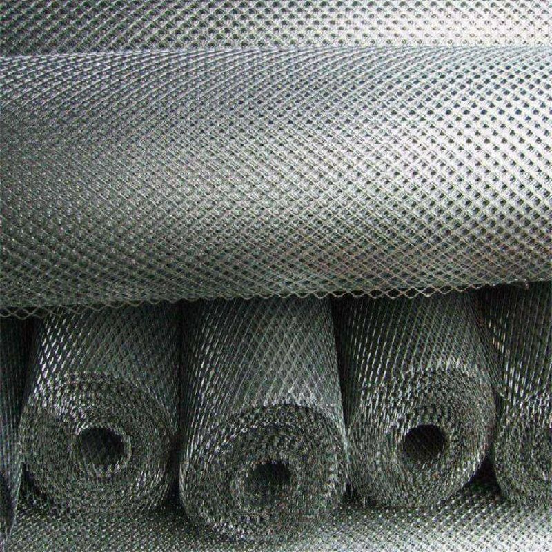 基坑支护钢板网2mm厚钢板菱形网片亚奇高空踏板网片