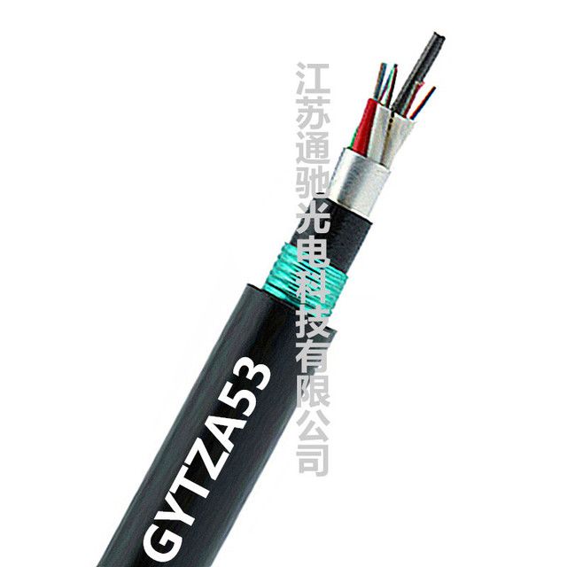 阻燃光缆GYTZA53-4芯12芯24芯48芯地埋室外光缆 室外53户外光缆