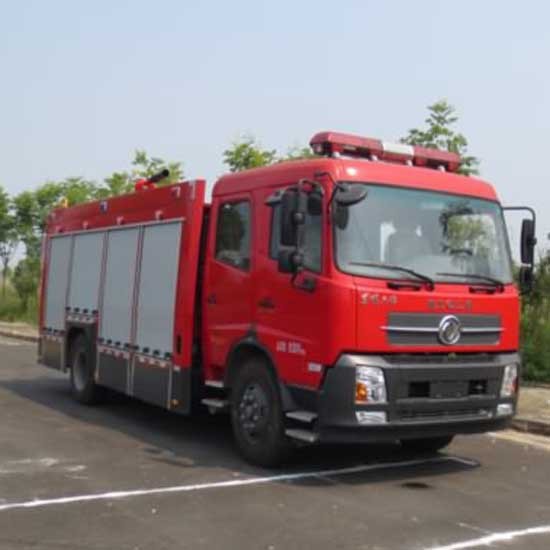 国五消防车,东风天锦6吨泡沫消防车,江特JDF5154GXFPM60型泡沫消防车