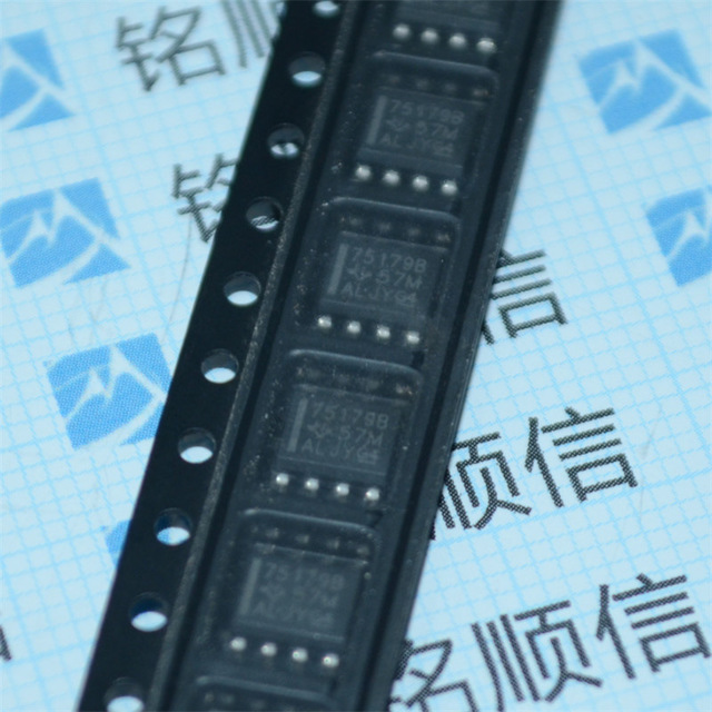 SN75179BDR 75179B SOP8 RS-485 接口IC 原装现货  电子元器件配单 接口芯片 比较器